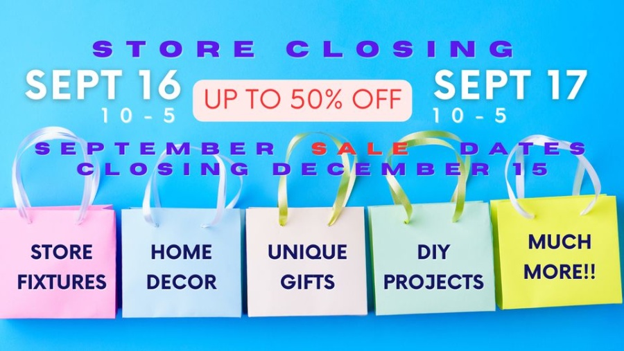 Bits and Pieces Store Closing Sale