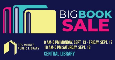 Des Moines Public Library Big Book Sale