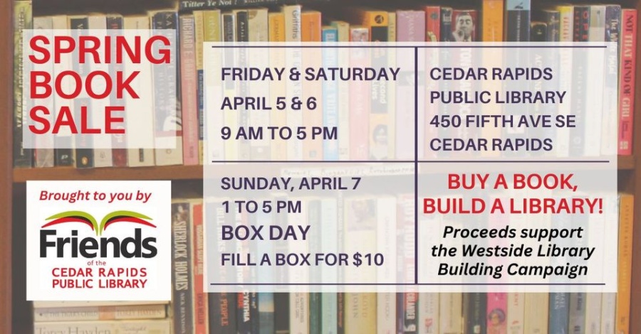 Friends of the Cedar Rapids Public Library Book Sale