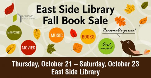 East Side Library Fall Book Sale