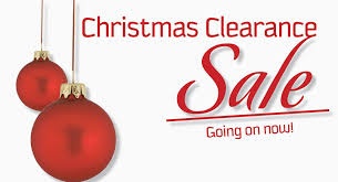 Christmas Sale, Christmas Clearance