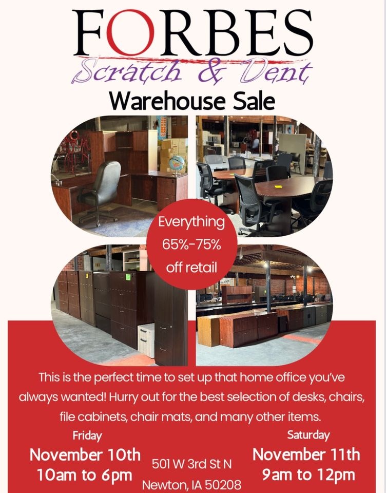 Forbes Warehouse Sale - Scratch and Dent Office Furniture
