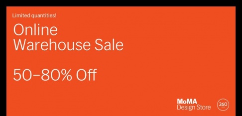 MoMA Design Store Online Warehouse Sale