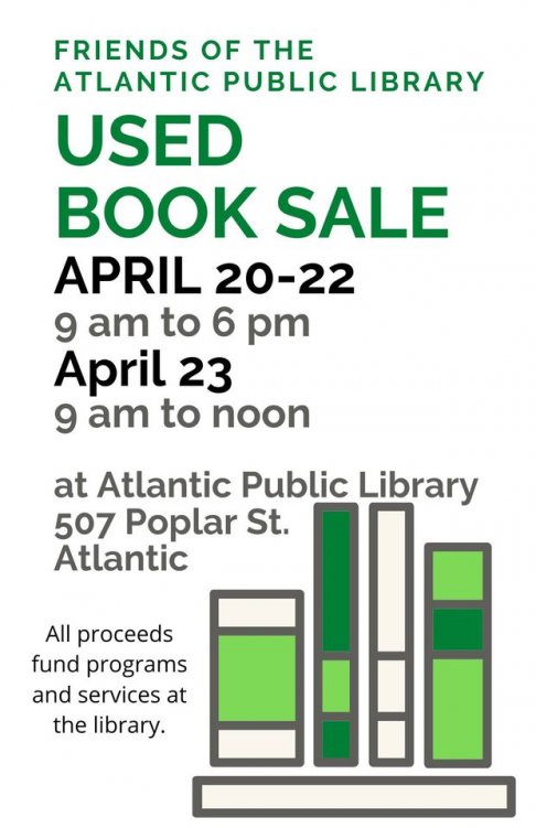 Atlantic Public Library Used Book Sale
