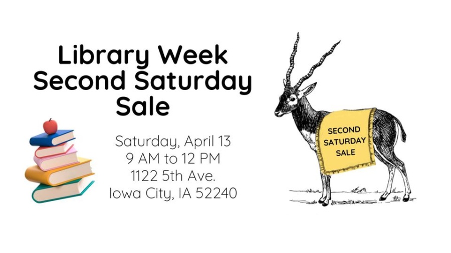 Antelope Lending Library Week Second Saturday Sale