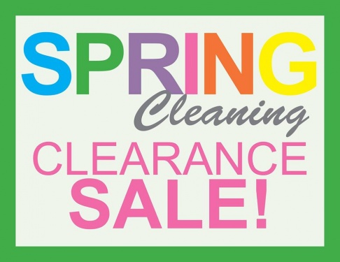 Neighborhood Closet Spring Cleaning Clearance Sale