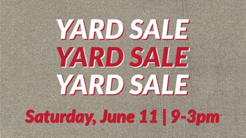 Experience Church HUGE YARD SALE